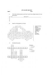 English Worksheet: act 6to
