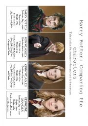 Harry Potter: Comparatives and Superlatives