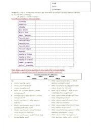 English Worksheet: Introducing Yourself