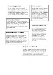 English Worksheet: Accommodation adverts