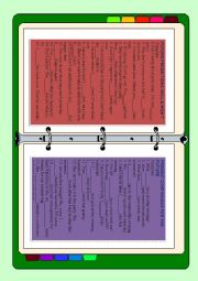 English Worksheet: will and present continuous with future meaning