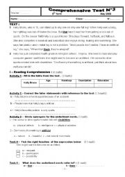 English Worksheet: Voluntary work