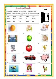 English Worksheet: Long Vowel O