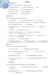 English Worksheet: Review
