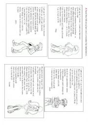 English Worksheet: Daily routine