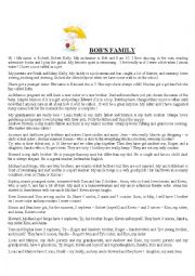 English Worksheet: Bobs family