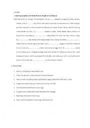 English Worksheet: Ice Age 3 Worksheet