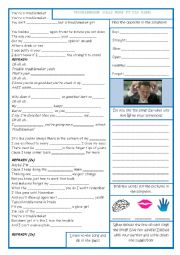 English Worksheet: Troublemaker Olly Murs