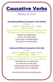 Causative Verb ( Make & Get )