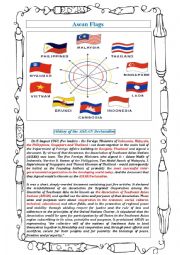 English Worksheet: ASEAN and its History