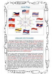 English Worksheet: ASEAN and its History