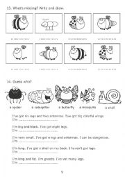 English Worksheet: The Very Greedy Bee 3/3