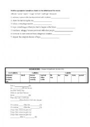English Worksheet: message in a bottle