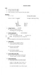 English Worksheet: Passive Voice