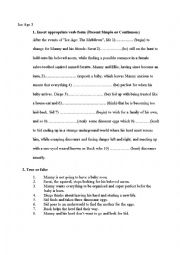 English Worksheet: Ice Age 3 Worksheet