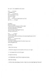 English Worksheet: song We are the champions