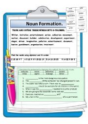 Noun formation 