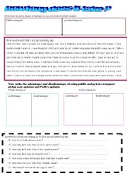 English Worksheet: how long does it take?