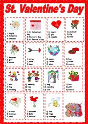 English Worksheet: St. Valentines Day