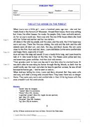 English Worksheet: english test, level III