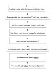 English Worksheet: Health