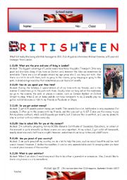 Test - British Teen