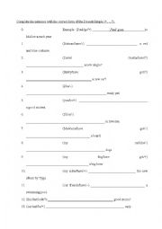 English Worksheet: Present Simple Revision (lexical, have, have got, be)