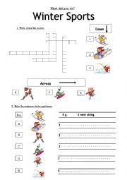 English Worksheet: Simple Past Tense