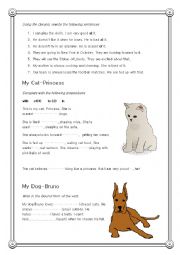 English Worksheet: Using the Gerund