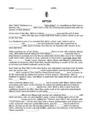 English Worksheet: Hitch - the date doctor