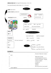 English Worksheet: writing practice