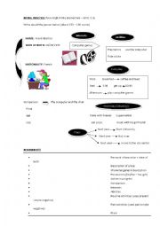 English Worksheet: writing practice 4