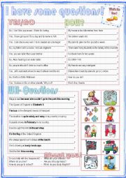 English Worksheet: Questions!