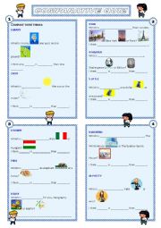 English Worksheet: Comparative Quiz