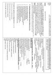 English Worksheet: 11 th grade exam