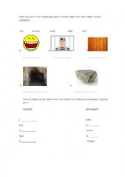 elemantary worksheet