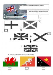 English Worksheet: The parts of the UK (part 3)