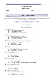 English Worksheet: Mobile Madness