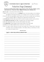 English Worksheet: For.Arts.Students.Session.3 [Later,by.M. Foster]