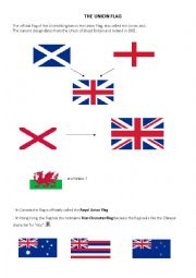 English Worksheet: The Union Jack