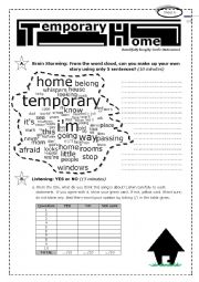 English through Song: Temporary Home by Carrie Underwood