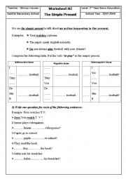 English Worksheet: elementary worksheet