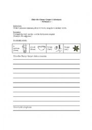 English Worksheet: Chloe-the-Clumsy-Camper