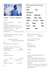 English Worksheet: Passenger, 