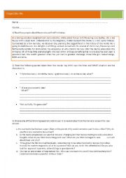 English Worksheet: Despicable Me