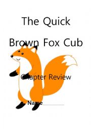 English Worksheet: The Quick Brown Fox Cub Red Banana Book Review