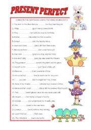 PRESENT PERFECT TENSE