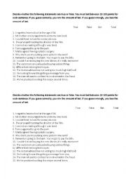 English Worksheet: infinitives vs gerunds grammar bet