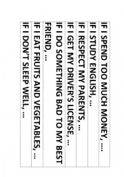 English Worksheet: First Conditional Conversation