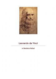 English Worksheet: Leonardo da Vinci - A multifaceted genius